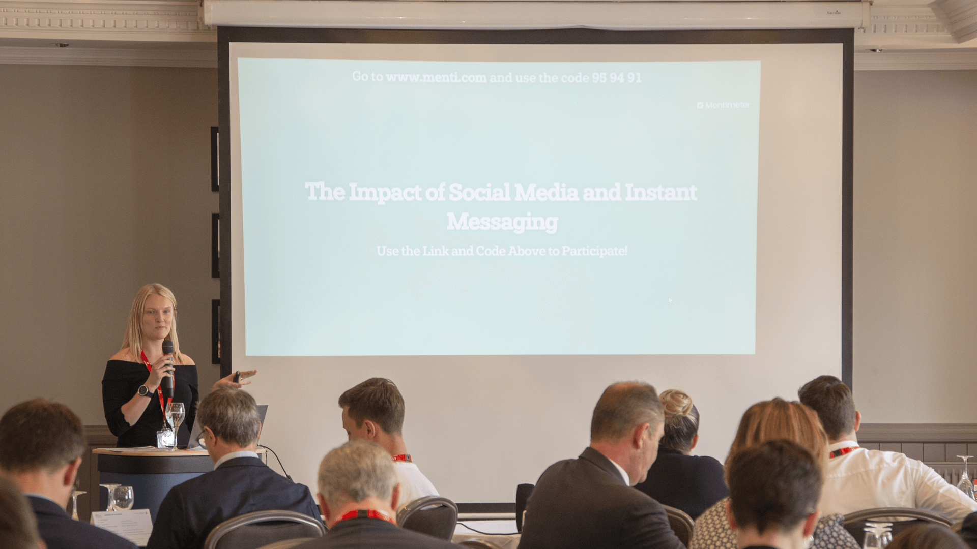 an image which goes with the story The value of attending conferences outweighs the costs